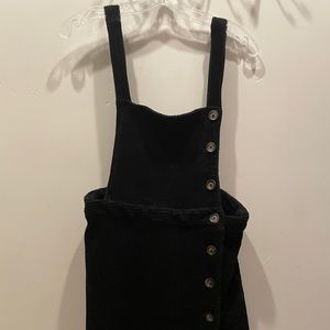 Topshop overall dress